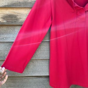 Red T-shirt from J. McLaughlin.